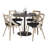 4 - Person Pedestal Dining Set-98546979-98546982-98546980