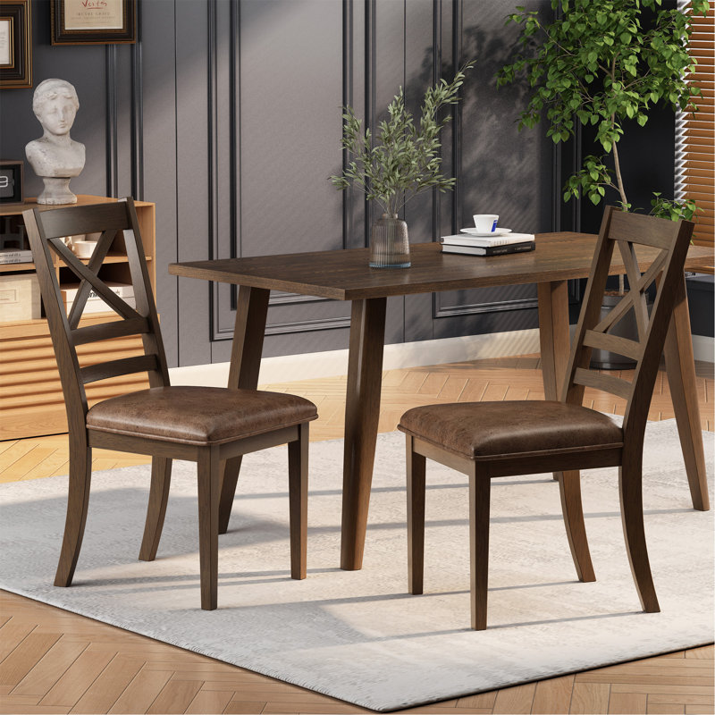 Santino PU Leather Upholstered Dining Chairs