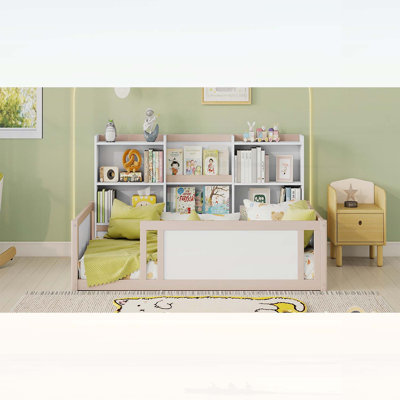 Wooden Platform Floor Bed