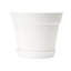 16 Packs 6 In Durable Plastic Planter Pots With Drainage Holes & Saucers