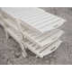 Nautical Chaise with Wheels