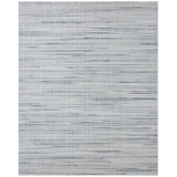 Plamena Hand Loomed Plaid Area Rug in Gray