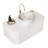 Wall Mounted Bathroom Vanity with Sink-382291403-382291413