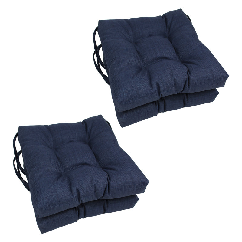 Outdoor 3.5'' Seat Cushion, Azul