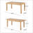 Outdoor Expandable Acacia Wood Dining Table,Natural-324984967