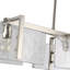 Luminaire pour îlot 3 lumières Golden Lighting Aenon en étain