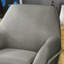 Fauteuil capitonné en polyester de 30,75 po de large Sankey-27192686