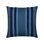 Intermix Indigo Sunbrella® Throw Square Indoor/Outdoor Pillow Cover & Insert by Elaine Smith