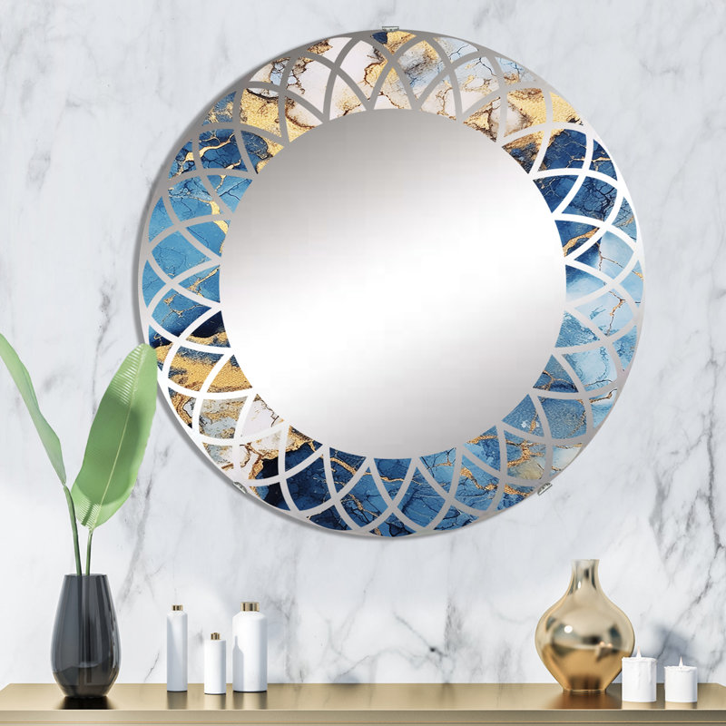 Zeron Circle Mirror, 32" x 32"
