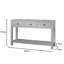 Maryhannah 124cm Console Table-1368536073