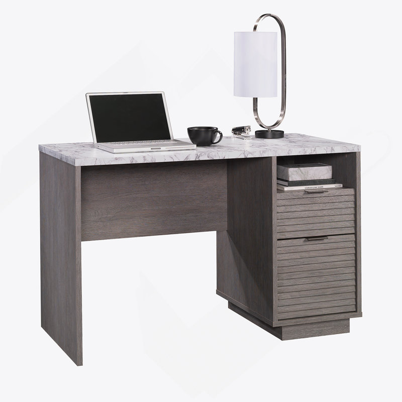 Bureau, finition gris moyen