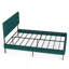 Structure de lit plateforme tapissier - avec tête de lit, aucun sommier nécessaire, rangement sous le lit 14 po-109742387-109742386