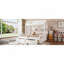 Lit plateforme simple double avec tablettes et tiroirs de rangement, lit plateforme avec lattes de soutien, conception enfantine et maisonnette-1832814182