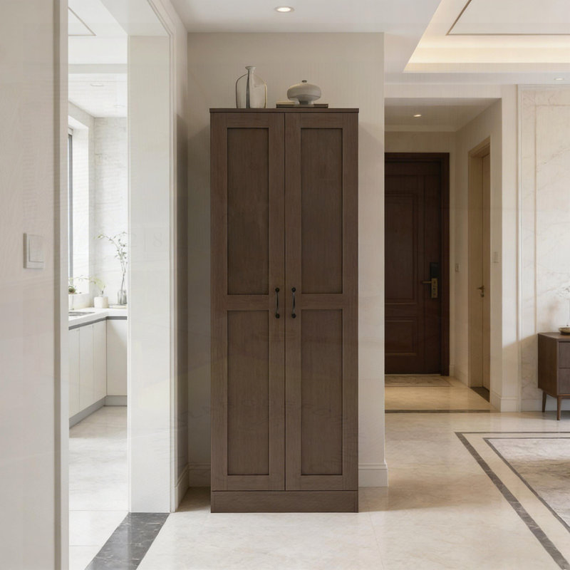 Armoire de rangement autoportante, armoire de cuisine, armoire de rangement de salle de bain, Café