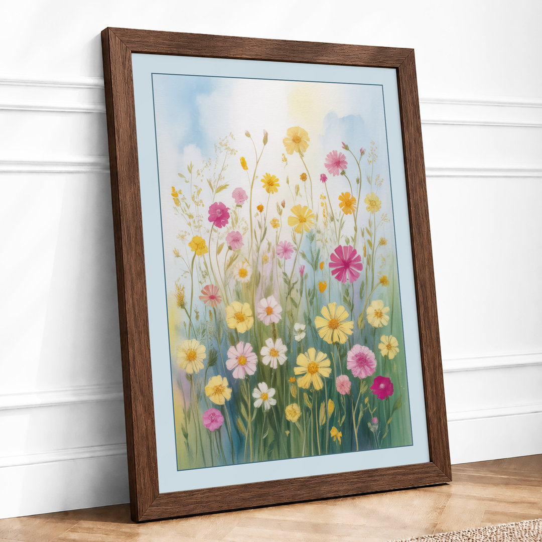 Wildflower Meadow Botanical - Framed Print