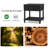 24" Solid Wood End Table with Drawer & Shelf, Side Table with Storage for Living Room & Bedroom-422995751