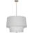 Decker 3 - Light Satin Brass Unique/Statement Pendant-49983828-49983827