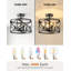 Plafonnier semi-encastré 4 lumières 4 lumières-1233595308