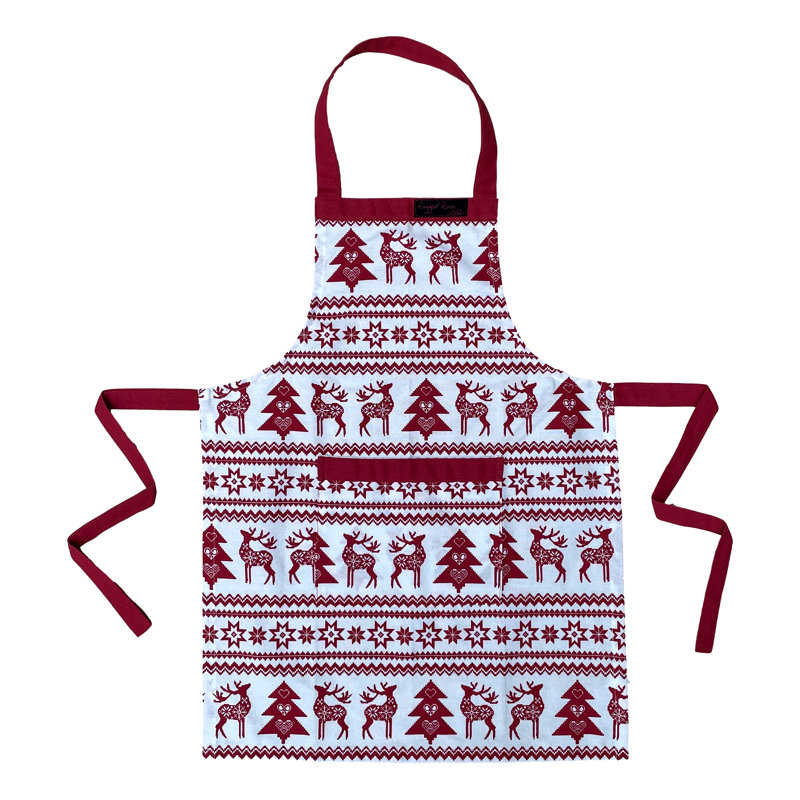 Gily Christmas Cotton Childrens Apron