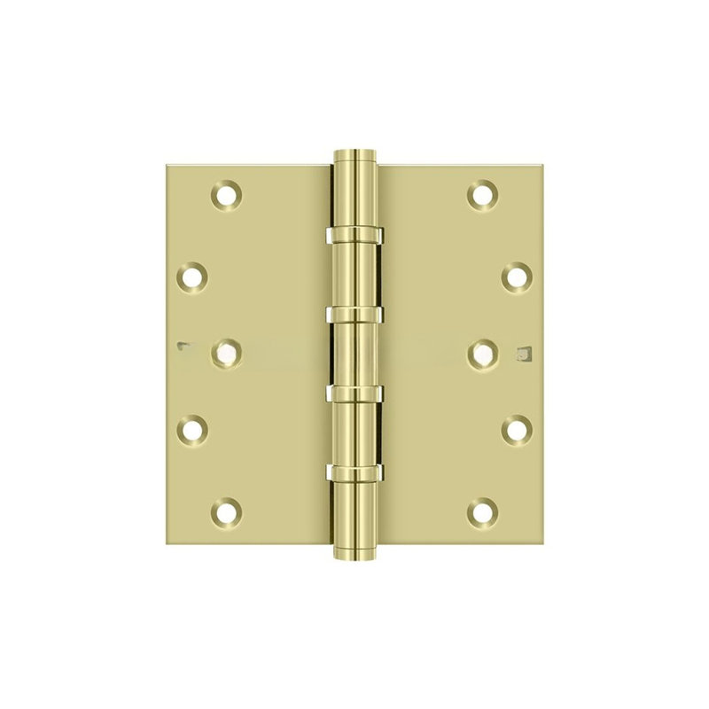 Butt Bearing Hinge, Unlacruered Brass