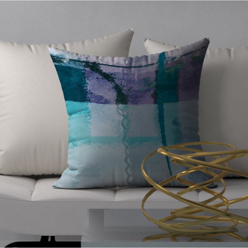 Housse de coussin carrée/insert, 20 po X 20 po