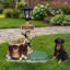 Statue jardinière Rottweiler