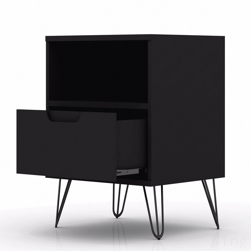 Nightstand, Black