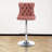 360°Swivel Bar Stools with Sliver Base-245266676