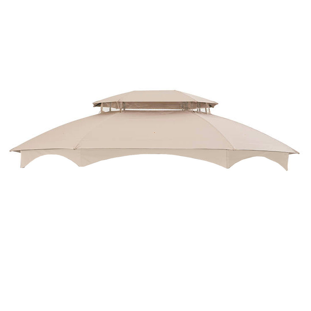 Garden Winds Beige Fabric Replacement Canopy for Gazebo Garden Winds