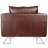 Cube Armchair with Chrome Feet Leather-883914462