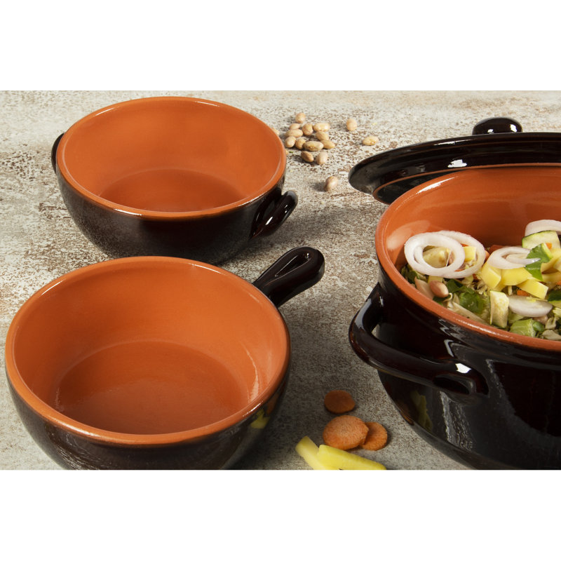 Antichi Sapori Non-Stick Terracotta Saucepan