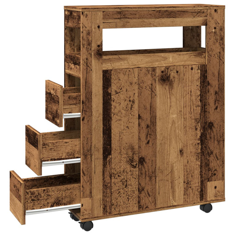 65cm Sideboard, Reclaimed Wood