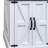 Farmhouse Nightstand with Adjustable Shelf-375297776