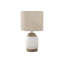Lighting, 16 po, résine crème, abat-jour beige, contemporain