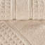  Ensemble de serviettes de bain en coton Zero-Twist - Texture gaufrée nid d'abeille - Séchage rapide-256510856