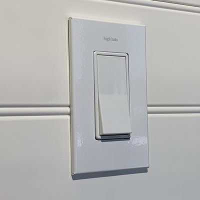 No Subject 1 - Gang Rocker Standard Wall Plate