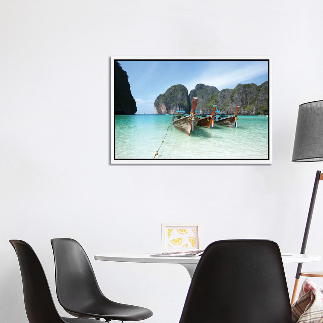 Maya Bay, Phi Phi, Thailand I by Matteo Colombo - Print on Canvas