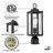 Berkett Transparent Waterproof Outdoor Post Light-81859908