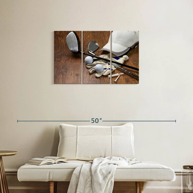 Senne Golf Themed, 20" H x 33" W