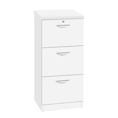 Effie 48cm Wide 3 -Drawer File Cabinet