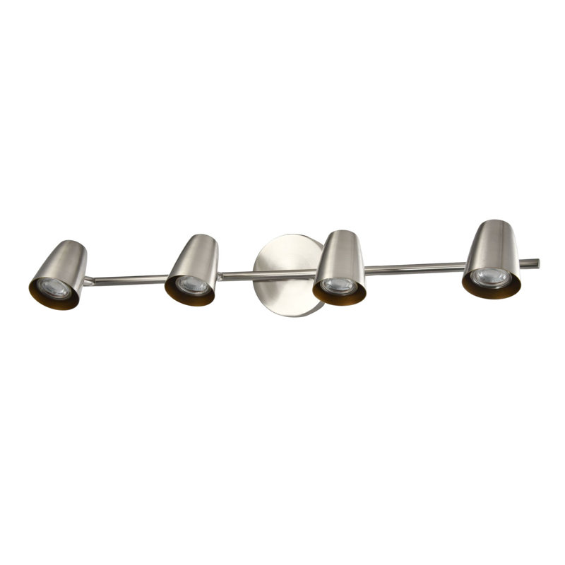 Harjovan 28'' 4 -Light Linear Track Kit with Dimmable