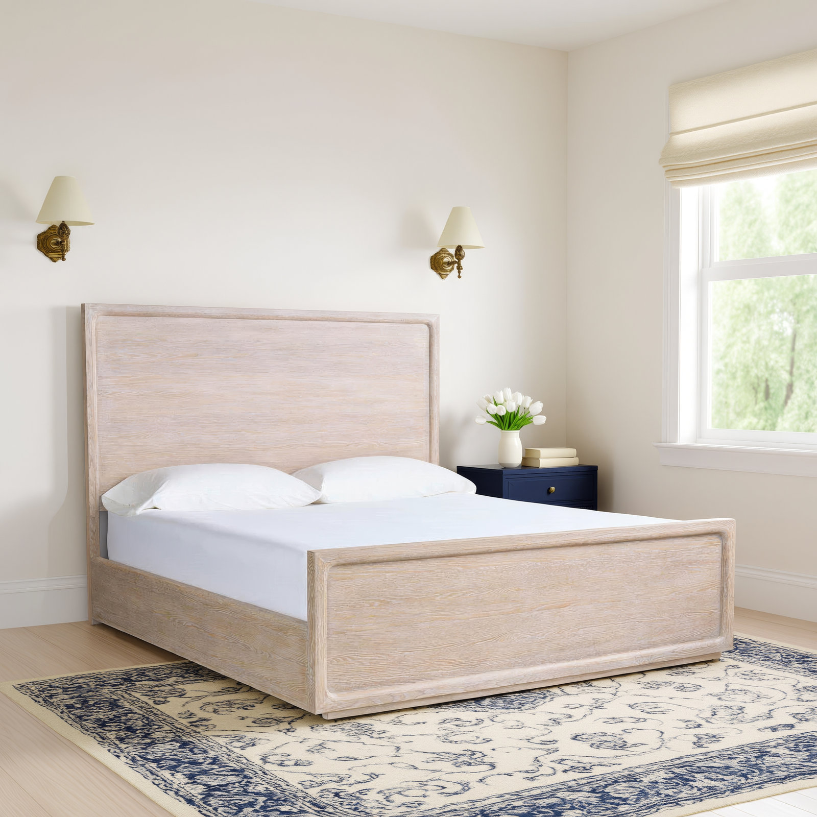 Desert Panel Bed, Queen