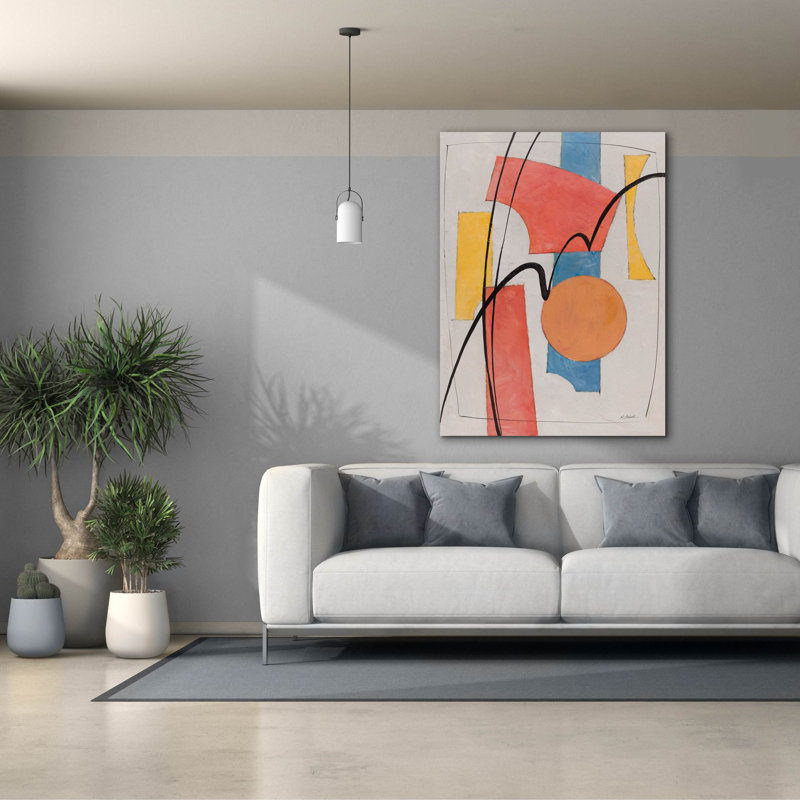  «Big Top» par Mike Schick, art mural sur toile, 12 po x 16 po, H 54 po x l 40 po x P 1,5 po