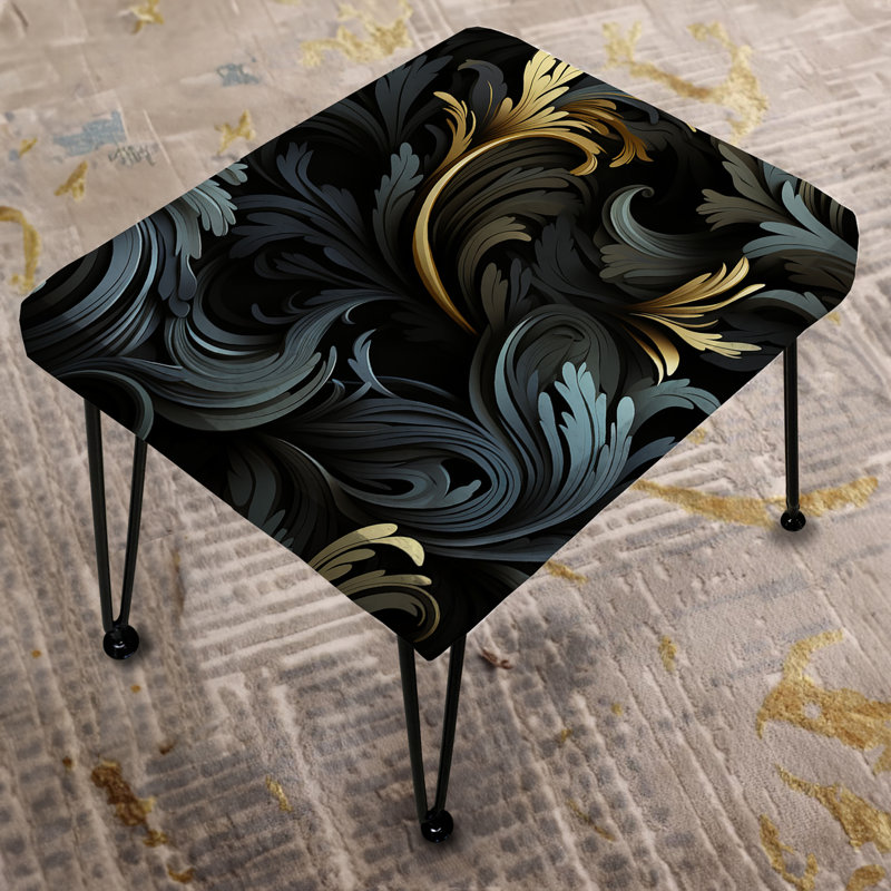 Riggen - Paisley Rectangle Ottoman