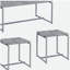Ensemble de loisirs gris et argent avec base en bois-5838019-5838018-5838028