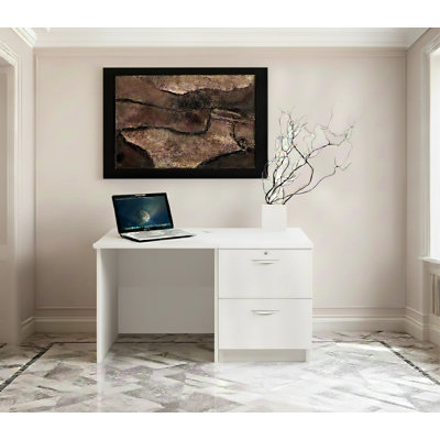 Walshaw Solid Wood Base Computer Desk