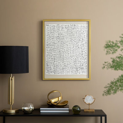 «Abstract CCXLV III», reproduction encadrée - prête à être accrochée