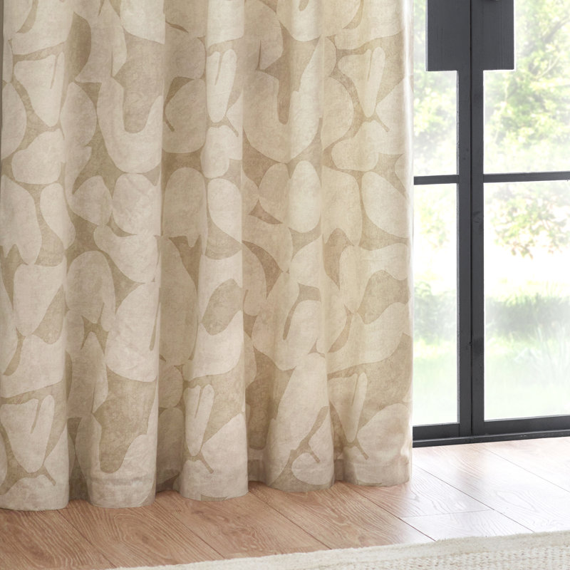Brixlee Room Darkening Curtain Pair, 117cm Width x 183cm Drop