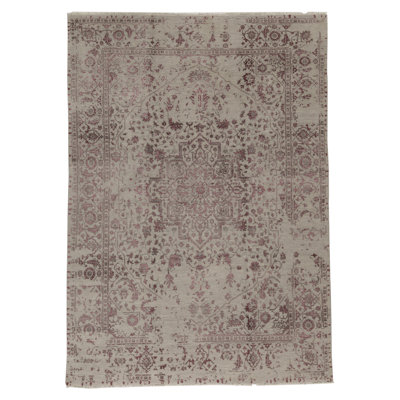 Brookhaven Oriental Area Rug in Gray