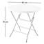 80cm Plastic Circular Portable Folding Table